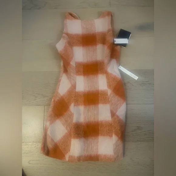 Nwt en saison tweed shift mini dress - Picture 4 of 7